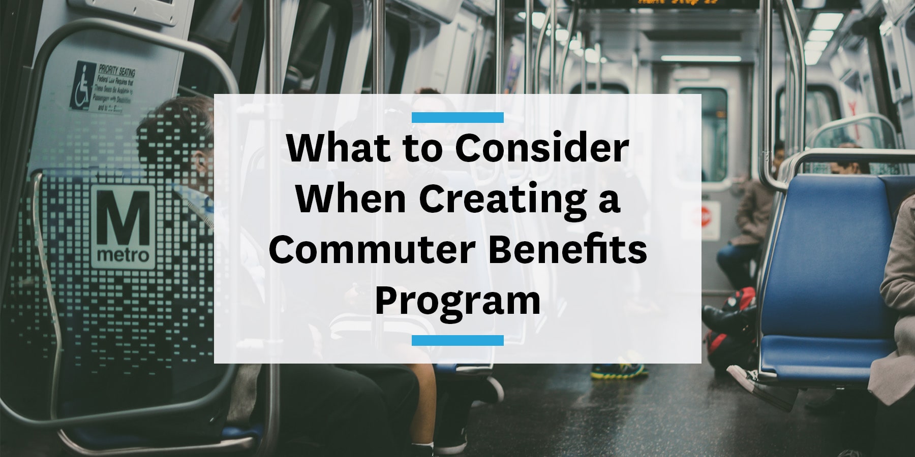 Considerations for your commuter benefits program • TransitScreen